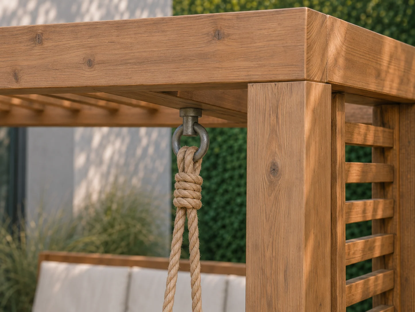 Pergola Spokoju z huśtawką — zdjęcie 3