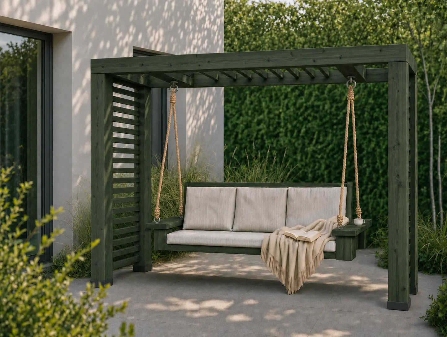 Pergola Compact — Remmers Ciemnozielony, RC-960