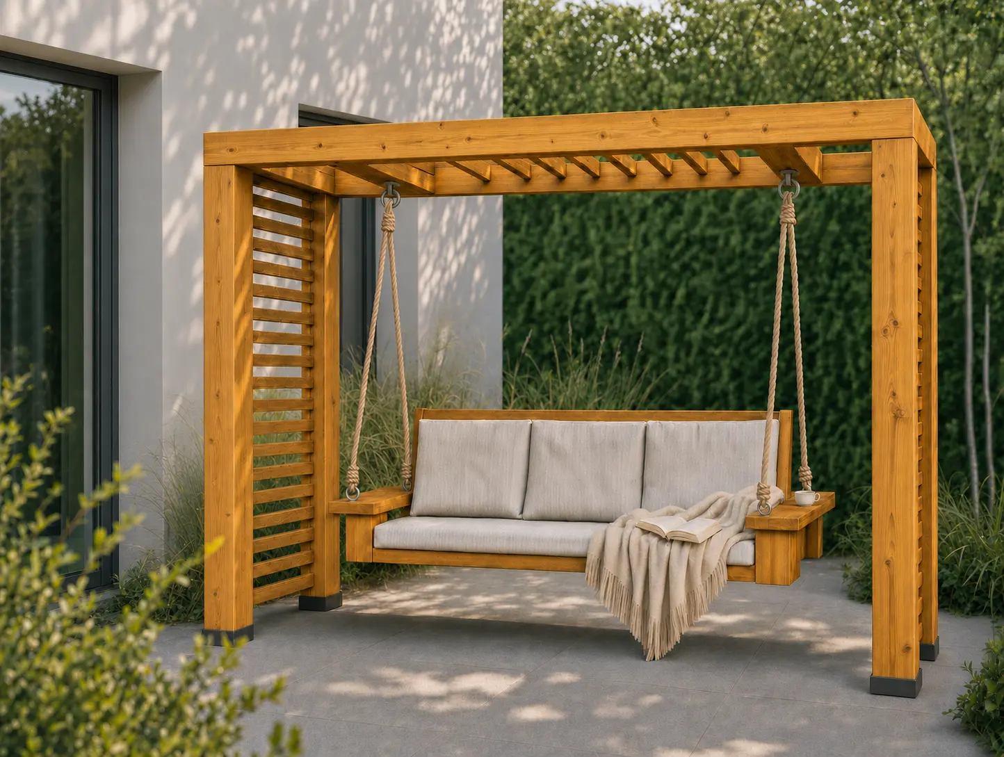 Pergola Compact — Remmers Pinia / modrzew, RC-260